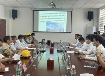 鷹潭市市長張子建來尊龍凱時-人生就是搏貴溪公司檢查指導安全生產(chǎn)工作